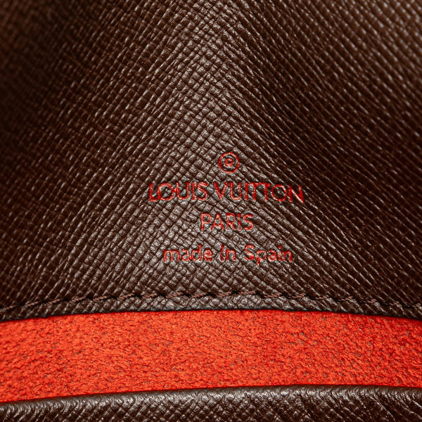 ルイ ヴィトン ダミエ ミュゼット タンゴ ショルダーバッグ ハンドバッグ N51255 ブラウン PVC レザー レディース LOUIS VUITTON 【中古】