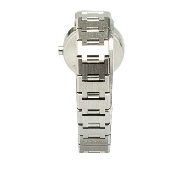 ブルガリ ブルガリブルガリ 腕時計 BB23SS クオーツ ブラック文字盤 ステンレススチール レディース BVLGARI 【中古】