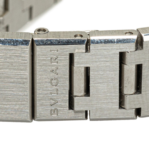 ブルガリ ブルガリブルガリ 腕時計 BB23SS クオーツ ブラック文字盤 ステンレススチール レディース BVLGARI 【中古】