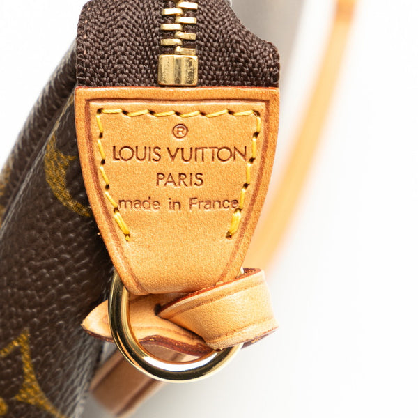 ルイ ヴィトン モノグラム ポシェット アクセソワール ハンドバッグ M51980 ブラウン PVC レザー レディース LOUIS VUITTON 【中古】