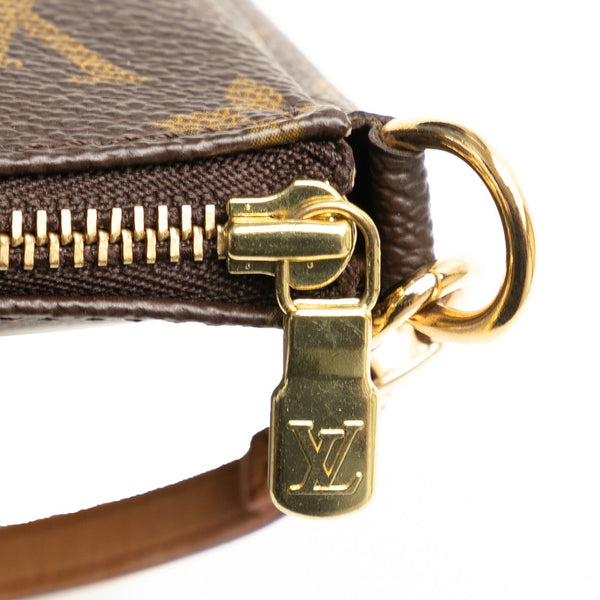 ルイ ヴィトン モノグラム ポシェット アクセソワール ハンドバッグ M51980 ブラウン PVC レザー レディース LOUIS VUITTON 【中古】