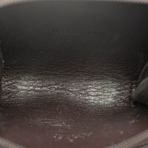 グッチ GGキャンバス ミニ コインケース 小銭入れ 115255 ブラウン ベージュ キャンバス レザー レディース GUCCI 【中古】