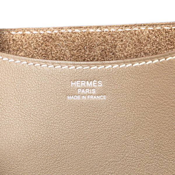 エルメス インザループ23 ハンドバッグ エトゥープ グレージュ トリヨンクレマンス レディース HERMES 【中古】