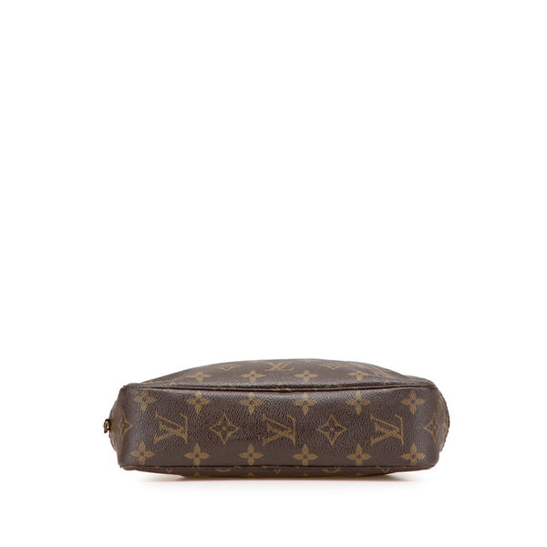 ルイ ヴィトン モノグラム トゥルース トワレット23 セカンドバッグ クラッチバッグ M47524 ブラウン PVC レディース LOUIS VUITTON 【中古】