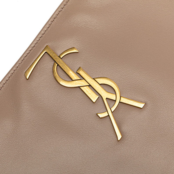 サンローラン ケイト 斜め掛け チェーン ショルダーバッグ ベージュ スエード レディース SAINT LAURENT 【中古】