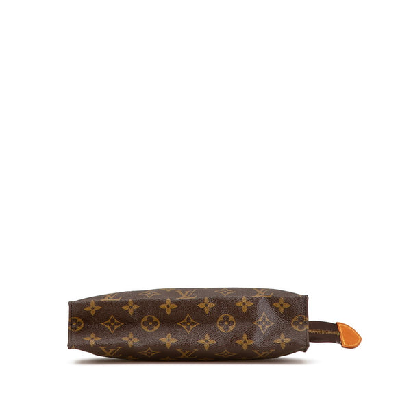 ルイ ヴィトン モノグラム ポッシュトワレット25 セカンドバッグ M47542 ブラウン PVC レザー レディース LOUIS VUITTON 【中古】