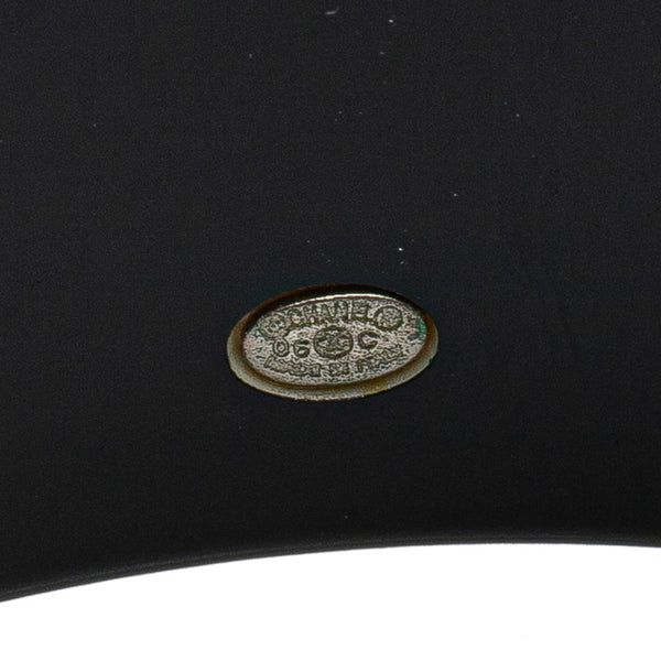 シャネル ココマーク ボタニカル柄 バングル ブラック ホワイト プラスチック レディース CHANEL 【中古】