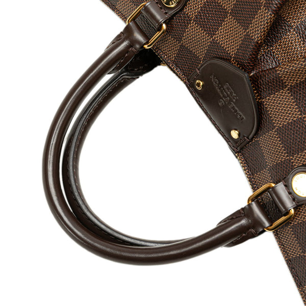 ルイ ヴィトン ダミエ シエナ PM ハンドバッグ ショルダーバッグ 2WAY N41545 ブラウン PVC レザー レディース LOUIS VUITTON 【中古】