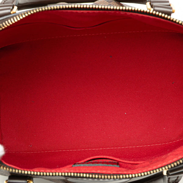 ルイ ヴィトン ダミエ シエナ PM ハンドバッグ ショルダーバッグ 2WAY N41545 ブラウン PVC レザー レディース LOUIS VUITTON 【中古】