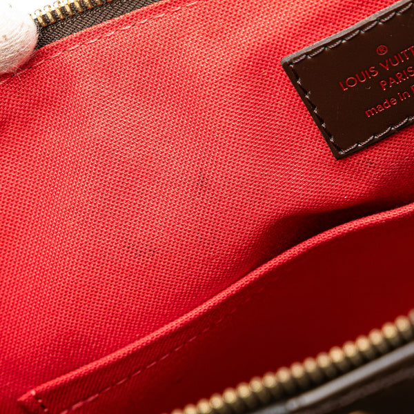 ルイ ヴィトン ダミエ シエナ PM ハンドバッグ ショルダーバッグ 2WAY N41545 ブラウン PVC レザー レディース LOUIS VUITTON 【中古】