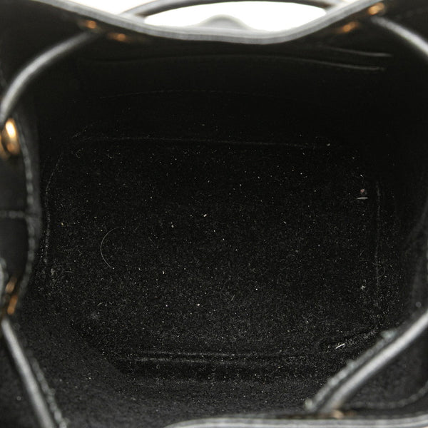 サルヴァトーレフェラガモ ガンチーニ 斜め掛け ショルダーバッグ ブラック レザー レディース Salvatore Ferragamo 【中古】