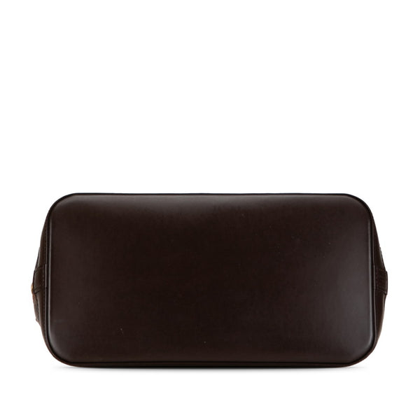 ルイ ヴィトン ダミエ アルマ ハンドバッグ N51131 ブラウン PVC レザー レディース LOUIS VUITTON 【中古】