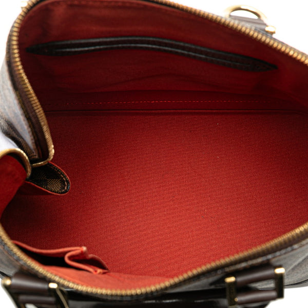 ルイ ヴィトン ダミエ アルマ ハンドバッグ N51131 ブラウン PVC レザー レディース LOUIS VUITTON 【中古】