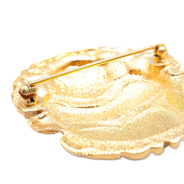 シャネル ココマーク テントウムシ スカラベ モチーフ ブローチ ゴールド メッキ レディース CHANEL 【中古】