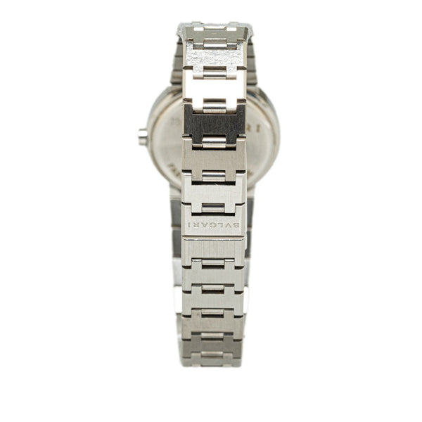 ブルガリ ブルガリブルガリ 腕時計 BB26SS クオーツ ブラック文字盤 ステンレススチール レディース BVLGARI 【中古】