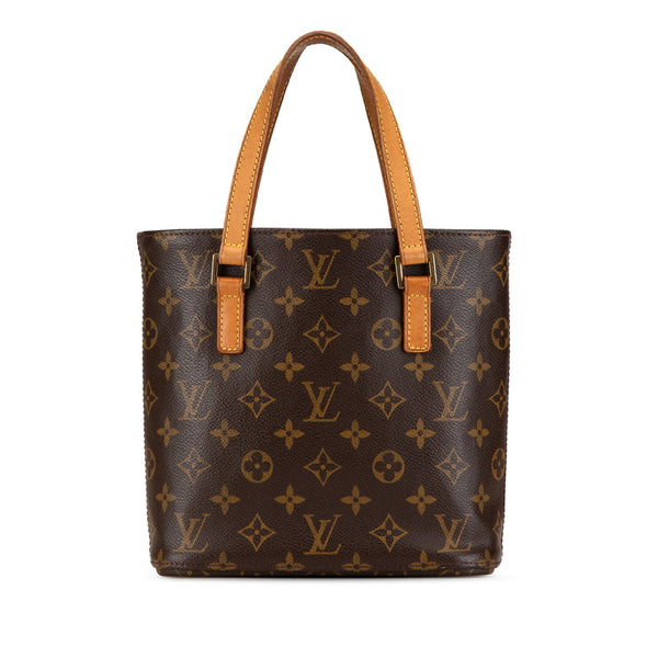 ルイ ヴィトン モノグラム ヴァヴァンPM  ハンドバッグ M51172 ブラウン PVC レザー レディース LOUIS VUITTON 【中古】