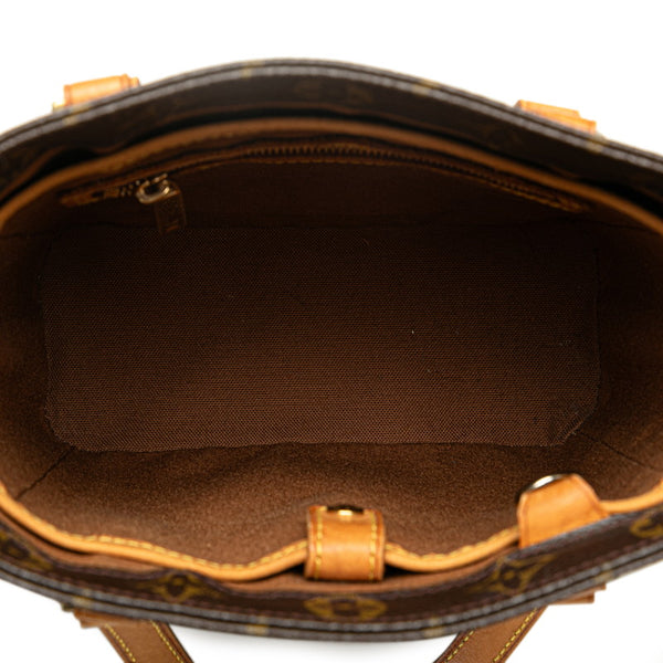 ルイ ヴィトン モノグラム ヴァヴァンPM  ハンドバッグ M51172 ブラウン PVC レザー レディース LOUIS VUITTON 【中古】
