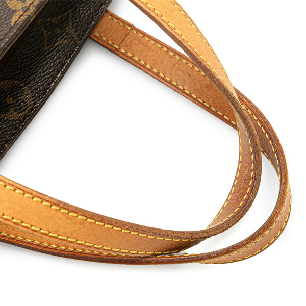 ルイ ヴィトン モノグラム ヴァヴァンPM  ハンドバッグ M51172 ブラウン PVC レザー レディース LOUIS VUITTON 【中古】