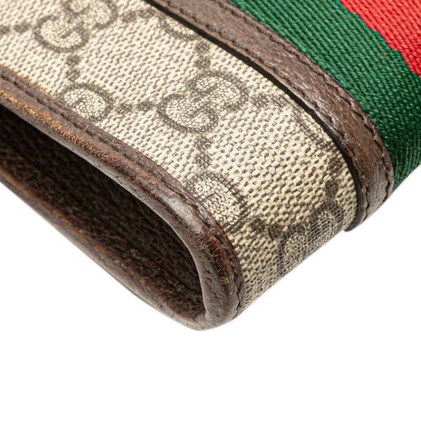グッチ GGスプリーム オフィディア 斜め掛け ショルダーバッグ 625757 ベージュ マルチカラー PVC レザー レディース GUCCI 【中古】