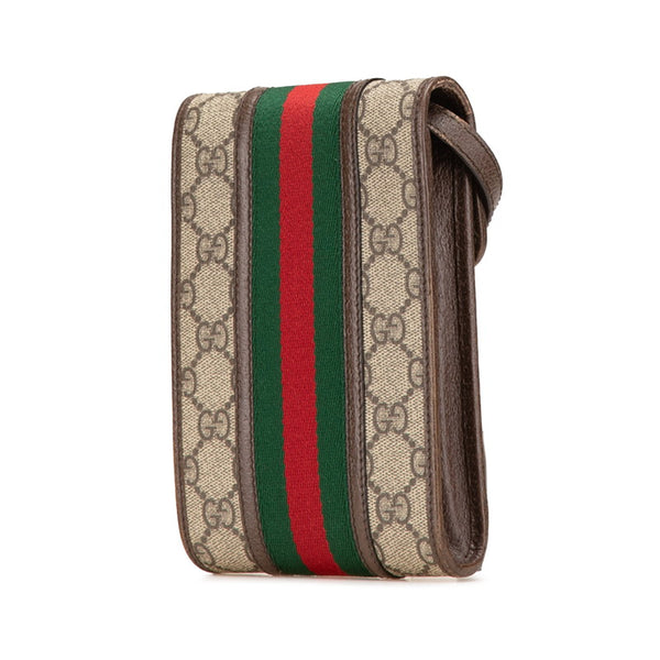 グッチ GGスプリーム オフィディア 斜め掛け ショルダーバッグ 625757 ベージュ マルチカラー PVC レザー レディース GUCCI 【中古】