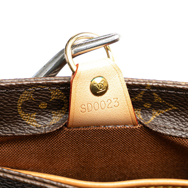 ルイ ヴィトン モノグラム ヴァヴァンPM  ハンドバッグ M51172 ブラウン PVC レザー レディース LOUIS VUITTON 【中古】