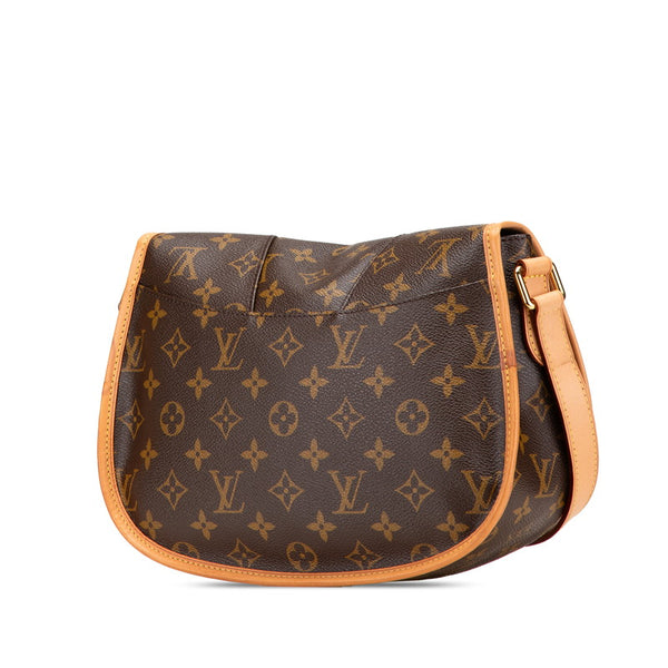 ルイ ヴィトン モノグラム メニルモンタンPM 斜め掛け ショルダーバッグ M40474  ブラウン PVC レザー レディース LOUIS VUITTON 【中古】