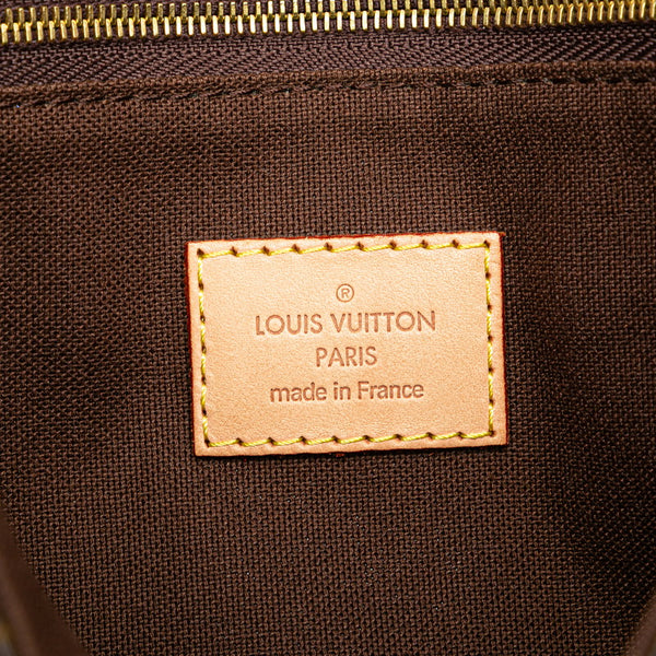 ルイ ヴィトン モノグラム メニルモンタンPM 斜め掛け ショルダーバッグ M40474  ブラウン PVC レザー レディース LOUIS VUITTON 【中古】