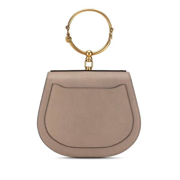 クロエ ハンドバッグ ショルダーバッグ 2WAY グレージュ レザー レディース Chloe 【中古】