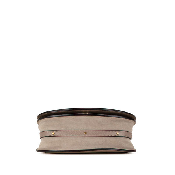 クロエ ハンドバッグ ショルダーバッグ 2WAY グレージュ レザー レディース Chloe 【中古】