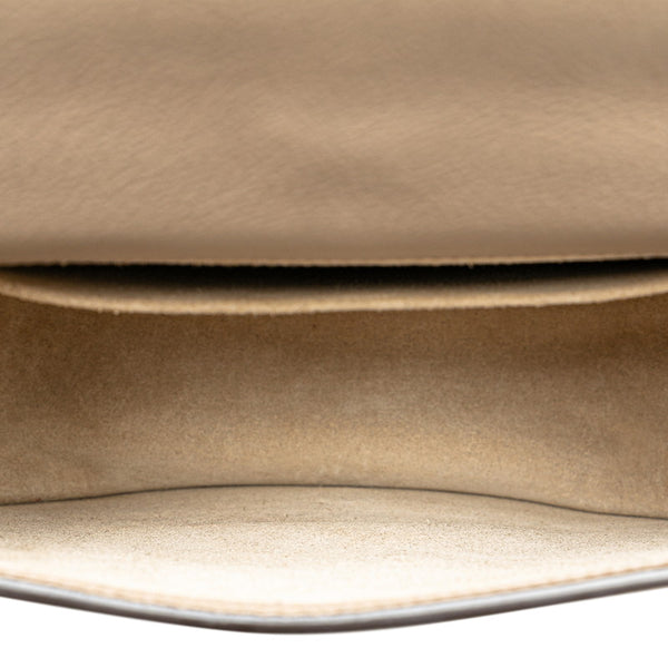 クロエ ハンドバッグ ショルダーバッグ 2WAY グレージュ レザー レディース Chloe 【中古】