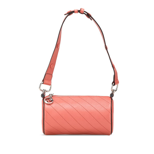 グッチ ブロンディ ミニ ワンショルダーバッグ 760170 ピンク レザー レディース GUCCI 【中古】