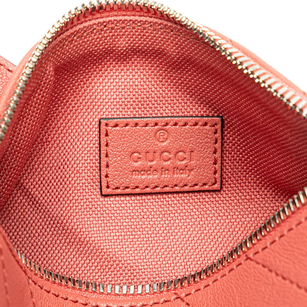グッチ ブロンディ ミニ ワンショルダーバッグ 760170 ピンク レザー レディース GUCCI 【中古】