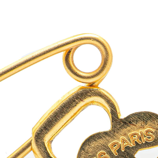 エルメス 馬 ホース モチーフ ピンブローチ ゴールド メッキ レディース HERMES 【中古】