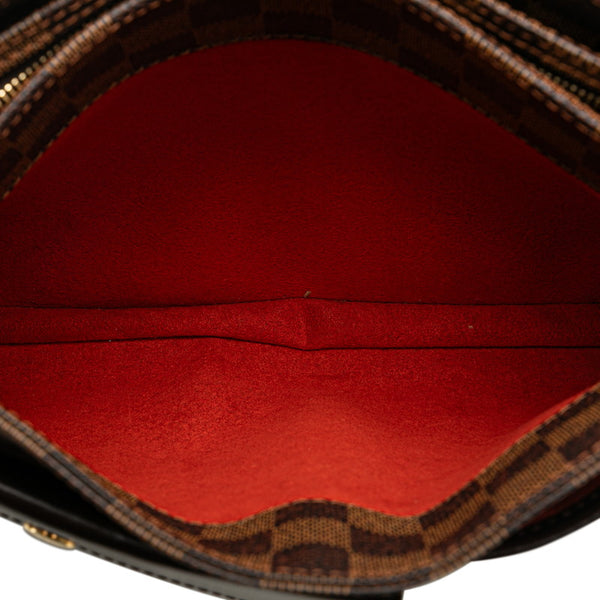 ルイ ヴィトン ダミエ オーバーニュ ショルダーバッグ N51129 ブラウン PVC レザー レディース LOUIS VUITTON 【中古】