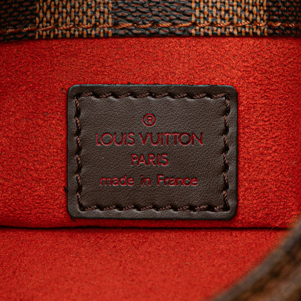 ルイ ヴィトン ダミエ オーバーニュ ショルダーバッグ N51129 ブラウン PVC レザー レディース LOUIS VUITTON 【中古】