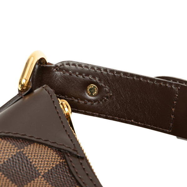 ルイ ヴィトン ダミエ テムズPM ワンショルダーバッグ N48180 ブラウン PVC レザー レディース LOUIS VUITTON 【中古】