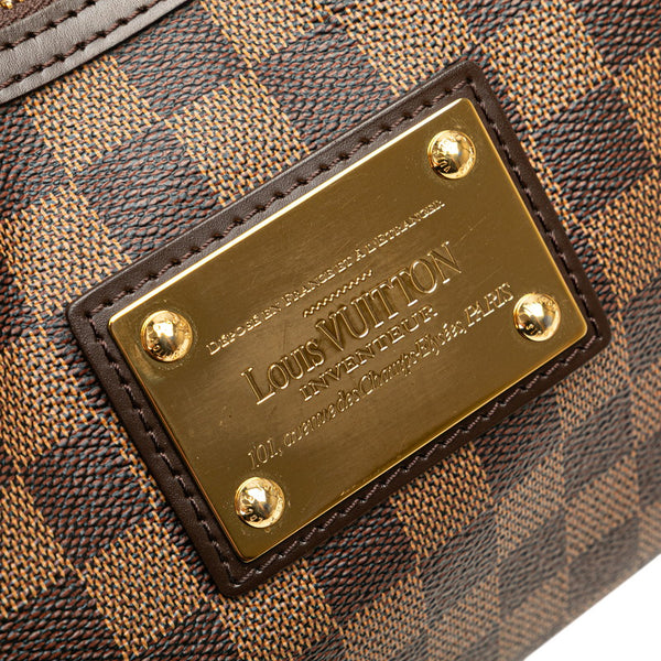 ルイ ヴィトン ダミエ テムズPM ワンショルダーバッグ N48180 ブラウン PVC レザー レディース LOUIS VUITTON 【中古】