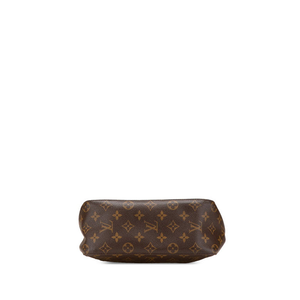 ルイ ヴィトン モノグラム ルーピングMM ショルダーバッグ ハンドバッグ M51146 ブラウン PVC レザー レディース LOUIS VUITTON 【中古】