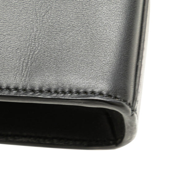 サンローラン YSLモノグラム ケイト タッセル チェーン ショルダーバッグ 354120 ブラック レザー レディース SAINT LAURENT 【中古】
