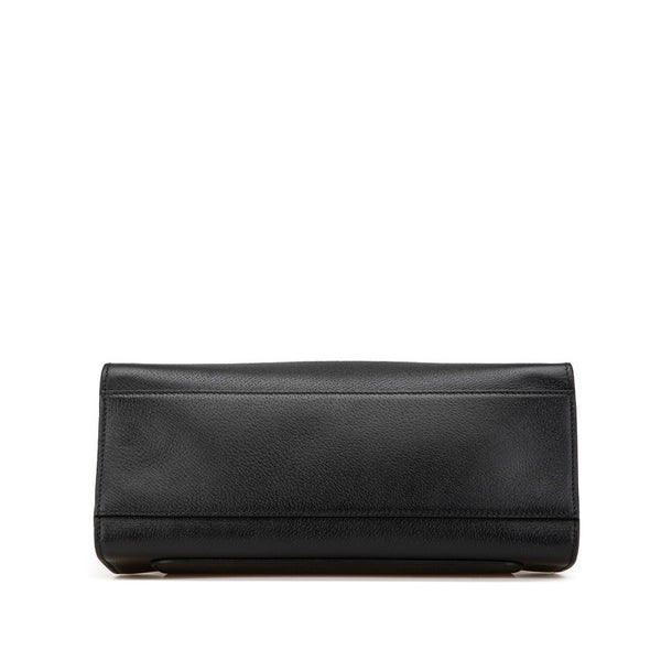 グッチ オフィディア トーテム バタフライ ビジュー ハンドバッグ ショルダーバッグ 2WAY 505342 ブラック レザー レディース GUCCI 【中古】