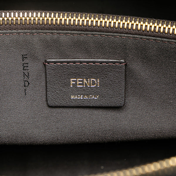 フェンディ バイザウェイ ミディアム ハンドバッグ ショルダーバッグ 2WAY 8BL146 ホワイト レザー レディース FENDI 【中古】