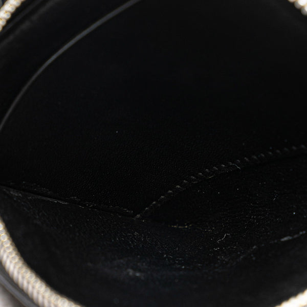 サンローラン イーストウエスト ジップウォレット L字ファスナー 二つ折り財布 コンパクトウォレット 556268 ブラック レザー メンズ SAINT LAURENT 【中古】