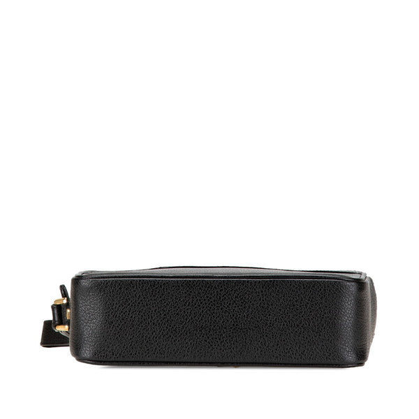 サルヴァトーレフェラガモ セカンドバッグ クラッチバッグ AU-24-5504 ブラック レザー レディース Salvatore Ferragamo 【中古】