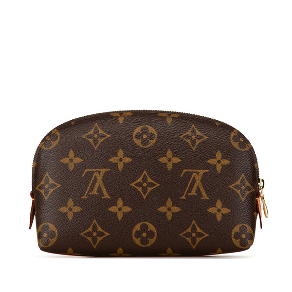 ルイ ヴィトン モノグラム ポシェット コスメティック ポーチ M47515 ブラウン PVC レザー レディース LOUIS VUITTON 【中古】