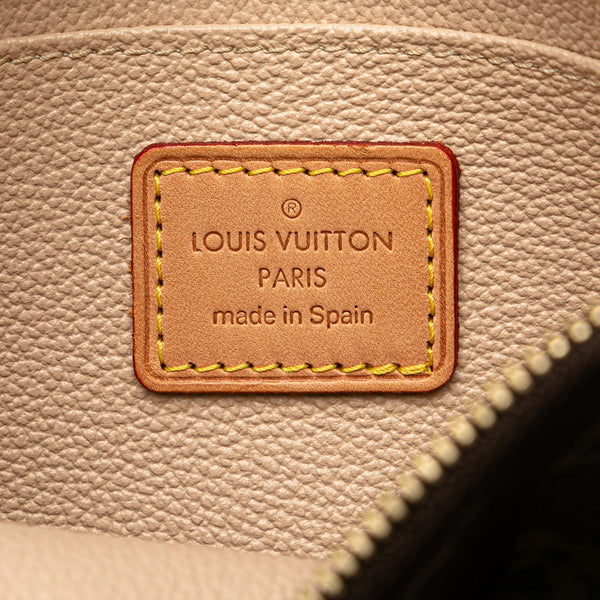 ルイ ヴィトン モノグラム ポシェット コスメティック ポーチ M47515 ブラウン PVC レザー レディース LOUIS VUITTON 【中古】