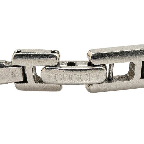 グッチ 腕時計 1400L クオーツ ブラック文字盤 ステンレススチール レディース GUCCI 【中古】