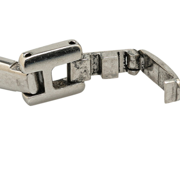 グッチ 腕時計 1400L クオーツ ブラック文字盤 ステンレススチール レディース GUCCI 【中古】