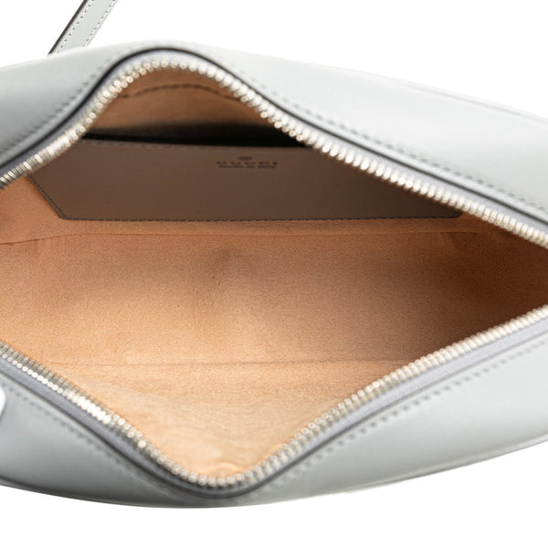 グッチ GGマーモント キルティング 斜め掛け チェーン ショルダーバッグ 447632 グレー レザー レディース GUCCI 【中古】