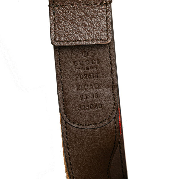 グッチ GGスプリーム ブロンディ ウエストバッグ ボディバッグ 702614 ブラウン PVC レザー レディース GUCCI 【中古】