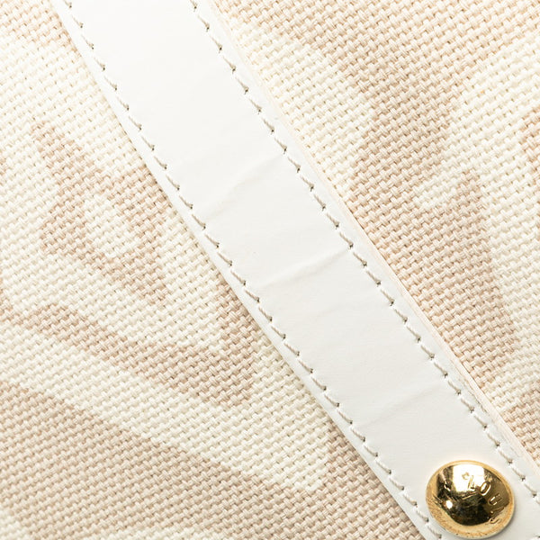 ルイ ヴィトン タイシエンヌGM トートバッグ M95675 サーブル アイボリー キャンバス レザー レディース LOUIS VUITTON 【中古】